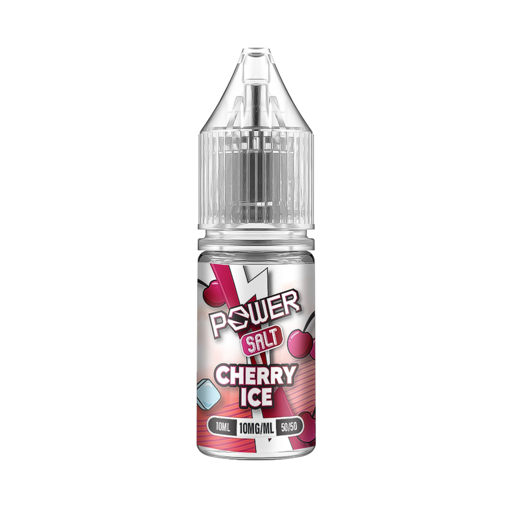 Power By Juice N Power 10ml Nic Salts Cherry ice (BOX OF 10)