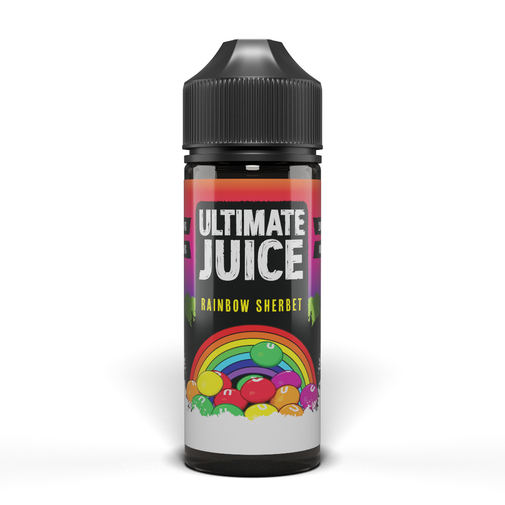 Ultimate Juice 100ml E-liquid Rainbow Sherbet