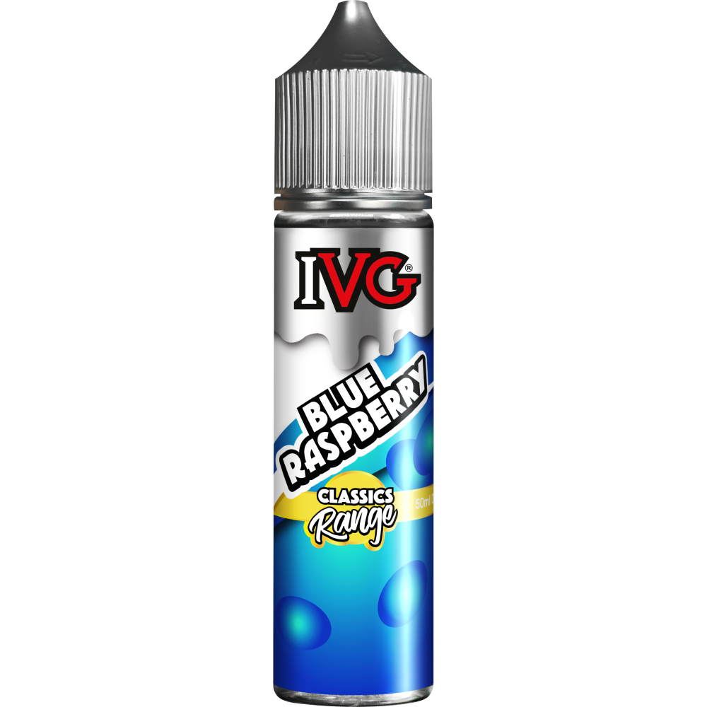 IVG 50ml Shortfill E-liquid Blue Raspberry