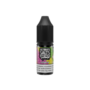Ultimate Salts Candy Drops 10ml Rainbow (Box of 10)