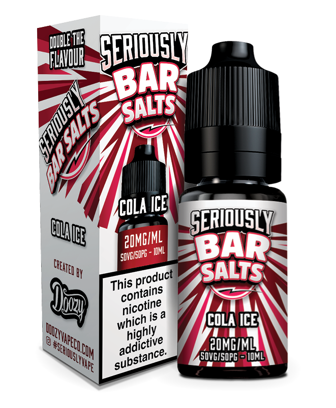 Doozy 10ml Seriously Bar Salts Cola ice (PACK OF 10)