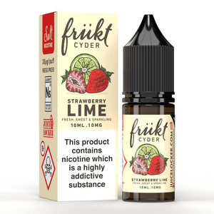 Strawberry Lime 10ml Frukt Cyder (PACK OF 10)