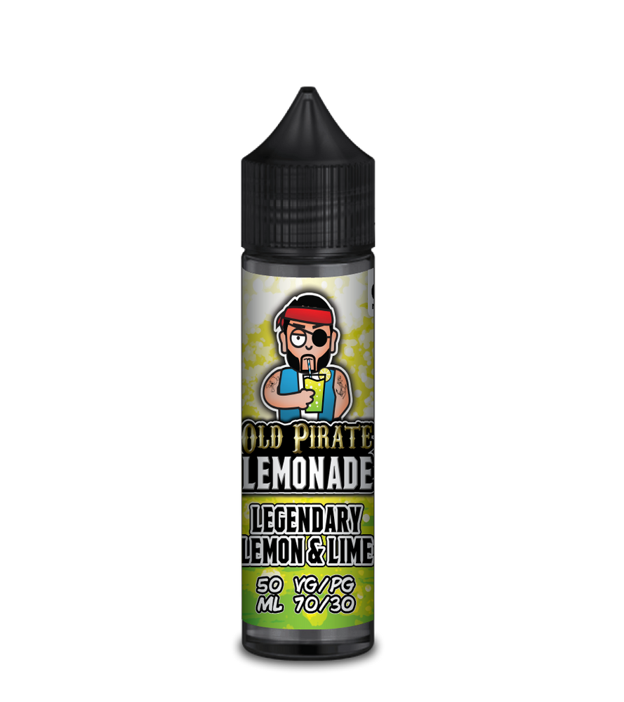 Old Pirate Lemonade Legendary Lemon & Lime 50ml Short-fill