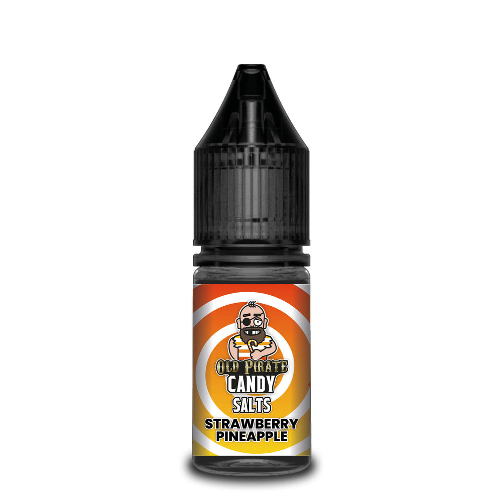 Old Pirate Candy Salt 10ml Strawberry Pineapple (Box of 10)