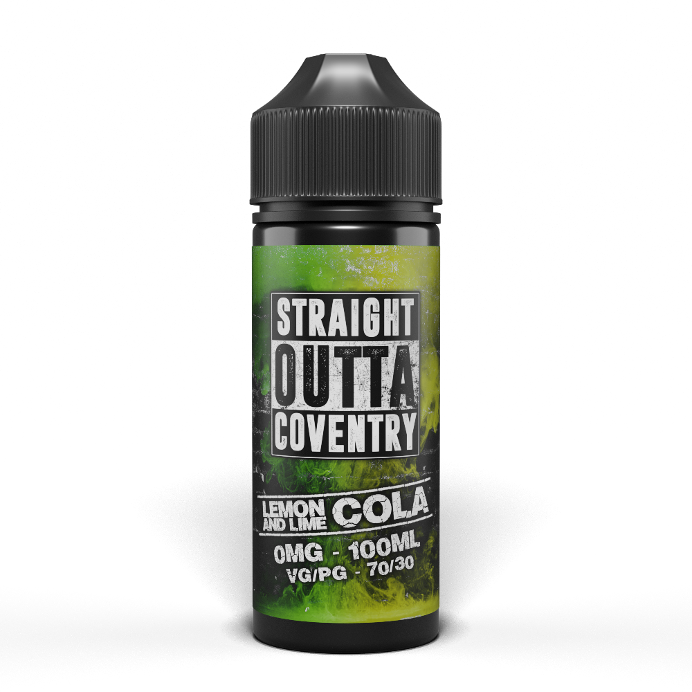 Lemon and Lime Cola 100ml Straight outta Coventry