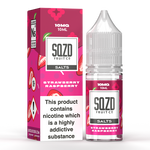 SQZD 10ml Nic Salt Strawberry Raspberry (Box of 10)