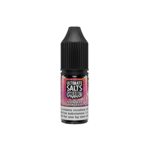 Ultimate Salts Sherbet 10ml Strawberry Laces (Box of 10)