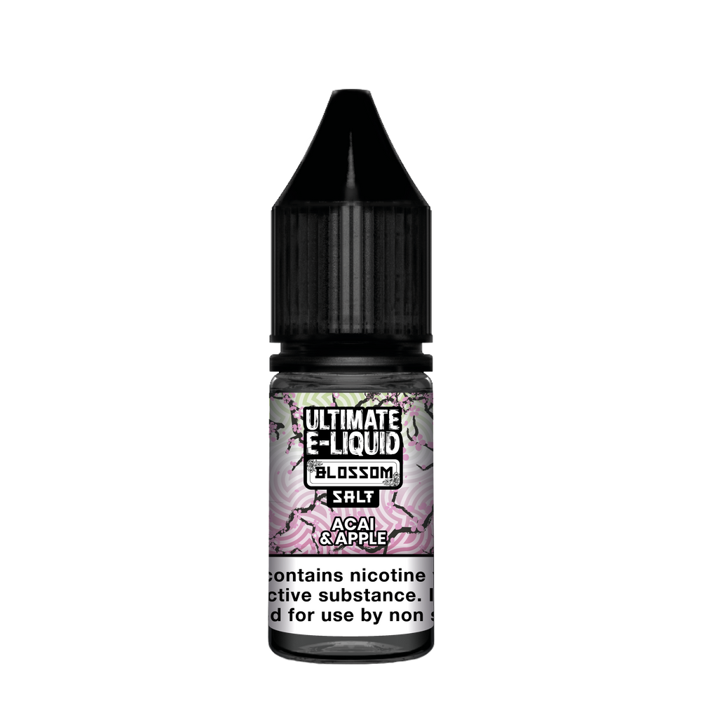Ultimate E-liquid Blossom Salt 10ml Acai & Apple (Box of 10)