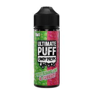Ultimate Puff Candy Drops Watermelon & Cherry 100ml Short–fill