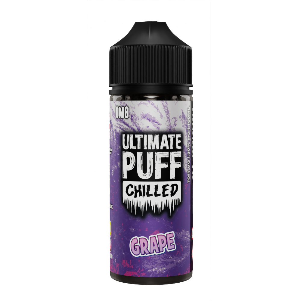 Ultimate Puff Chilled Grape 100ml Short–fill