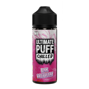Ultimate Puff Chilled Pink Raspberry 100ml Short–fill