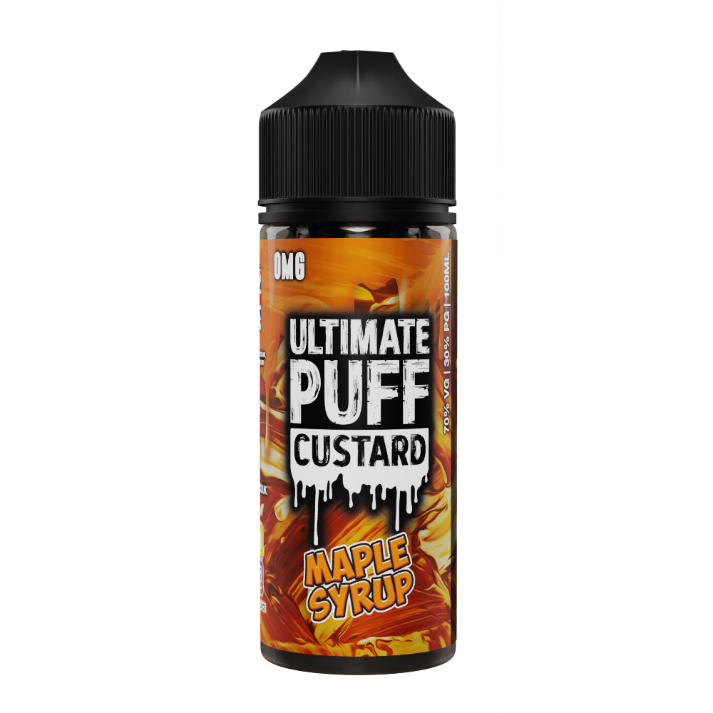 Ultimate Puff Custard - Maple Syrup 100ml Short–fill