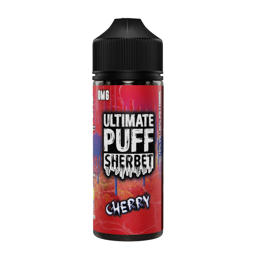 Ultimate Puff Sherbet - Cherry 100ml Short–fill