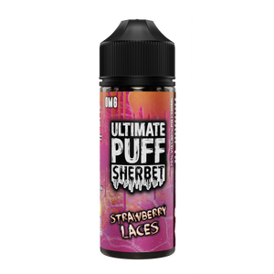 Ultimate Puff Sherbet - Strawberry Laces 100ml Short–fill