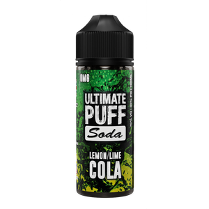 Ultimate Puff Soda Lemon/Lime Cola 100ml Short–fill