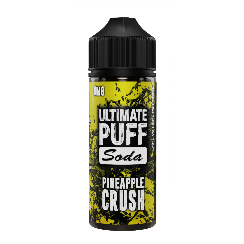 Ultimate Puff Soda Pineapple Crush 100ml Short–fill