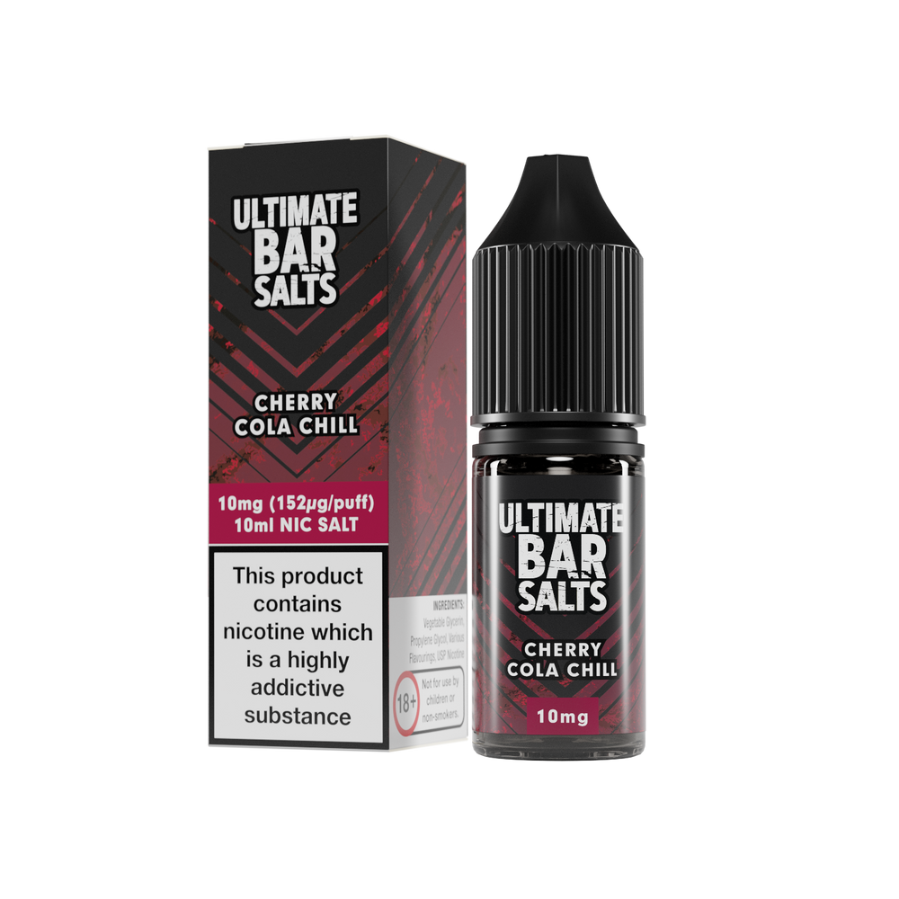 Cherry Cola Chill 10ml Ultimate Bar Salts (Box of 10)