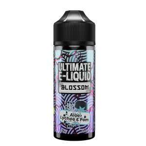Ultimate E-liquid Blossom – Aloe Lychee & Pom 100ml Short–fill