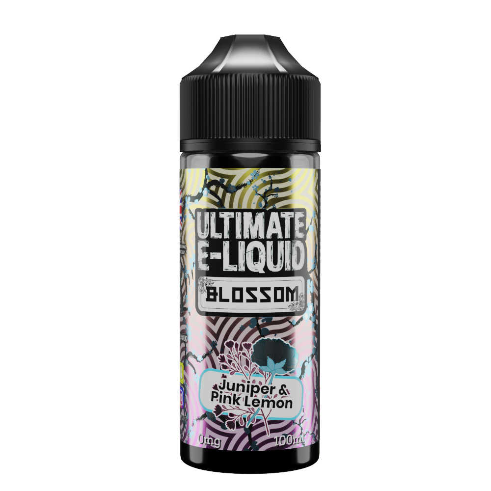 Ultimate E-liquid Blossom – Juniper & Pink Lemon 100ml Short–fill