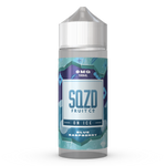 SQZD on ice 100ml Shortfill E-liquid Blue Raspberry