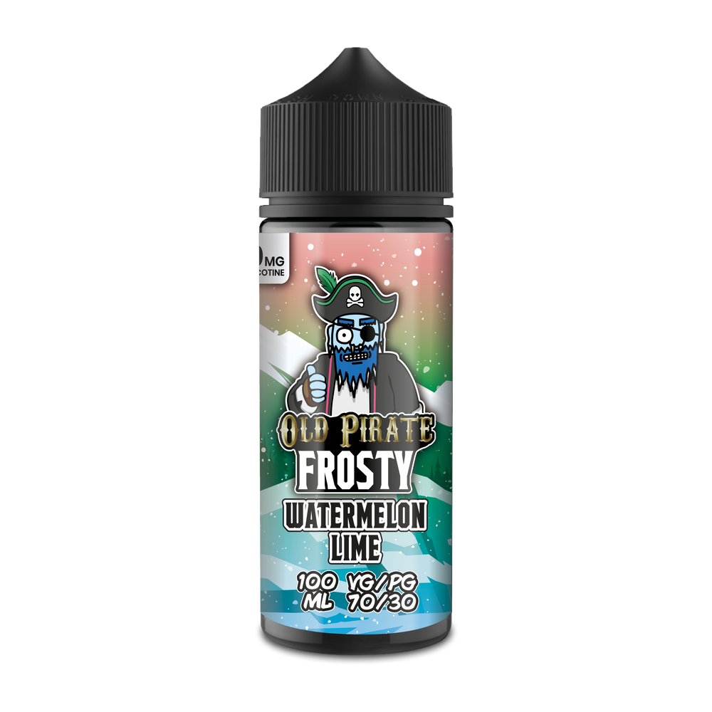 Old Pirate Frosty 100ml Short Fill Watermelon Lime