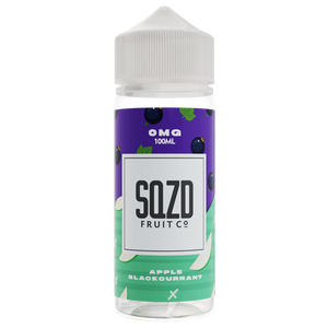 SQZD 100ml Shortfill E-liquid Apple Blackcurrant