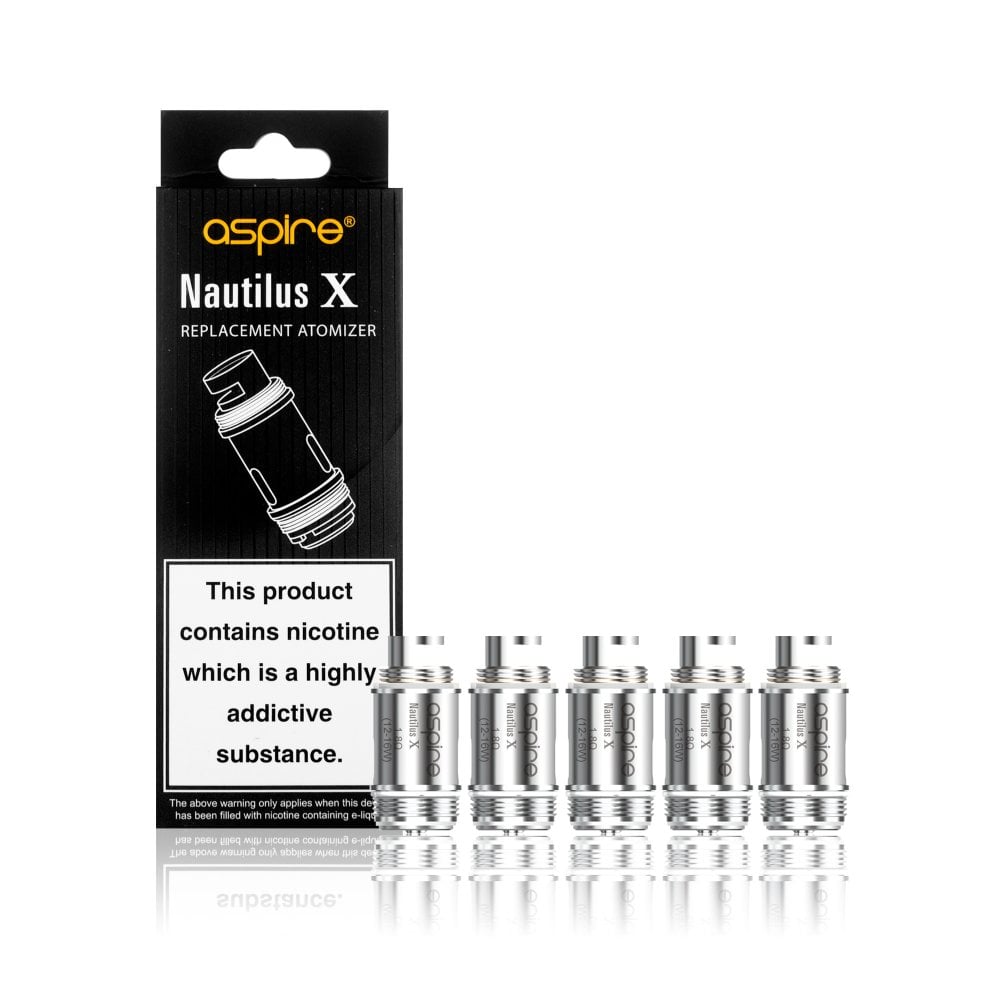 Aspire Nautilus X 1.5 | 1.8 Coils (pack of 5)