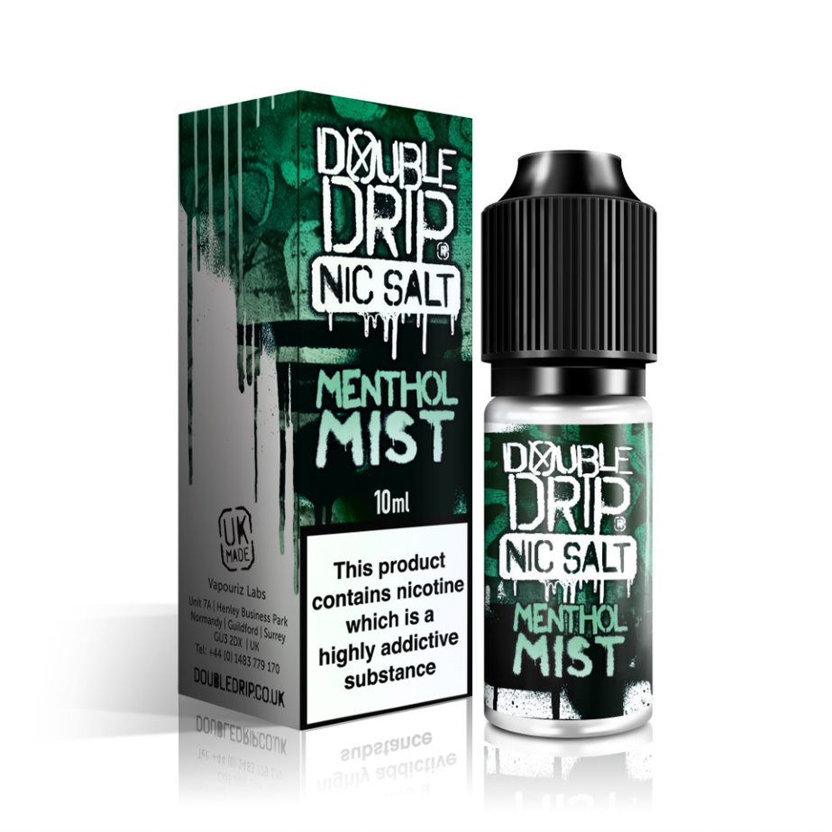 Double Drip Menthol Mist Nic Salt 10ml (box of 10)