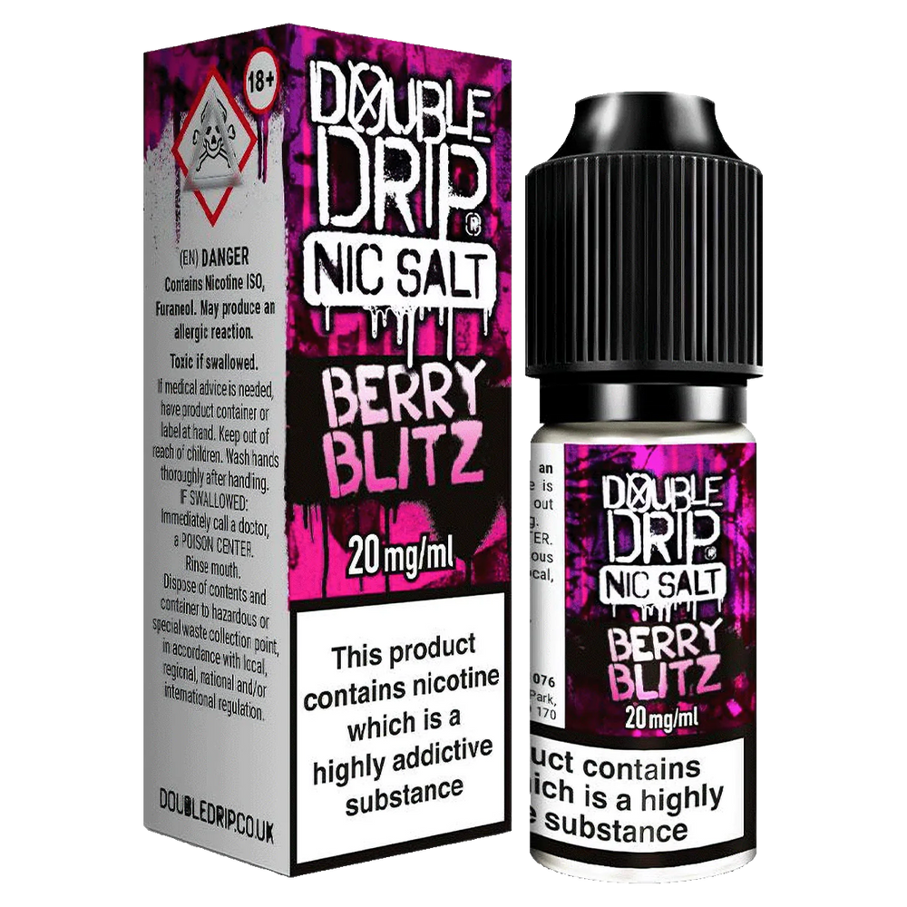 Double Drip Berry Blitz Nic Salt 10ml (box of 10)