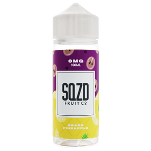 SQZD 100ml Shortfill E-liquid Grape Pineapple