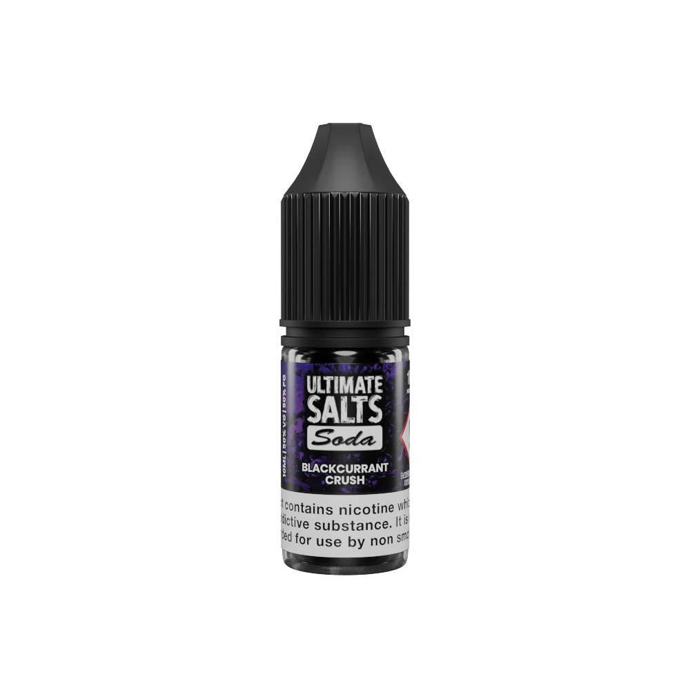 Ultimate Salts Soda 10ml Blackcurrant Crush (Box of 10)